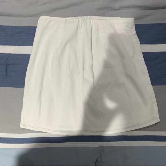 White linen skirt - Picture 6 of 8
